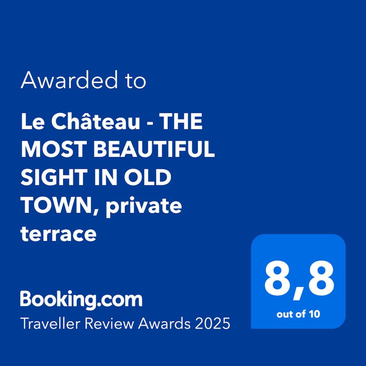Le Chateau - The Most Beautiful Sight In Old Town, Private Terrace Nice Exterior photo